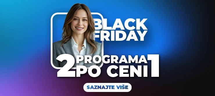 Upišite jedan program na BusinessAcademy dok traje Black Friday akcija i dobićete još jedan.
POTPUNO BESPLATNO!